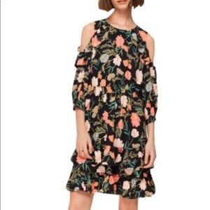 *NWT*Kate Spade floral cold shoulder dress size 2